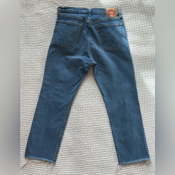 LEVI’S 501 High Rise Button Fly Jeans, Size 30x26 - Picture 7 of 11